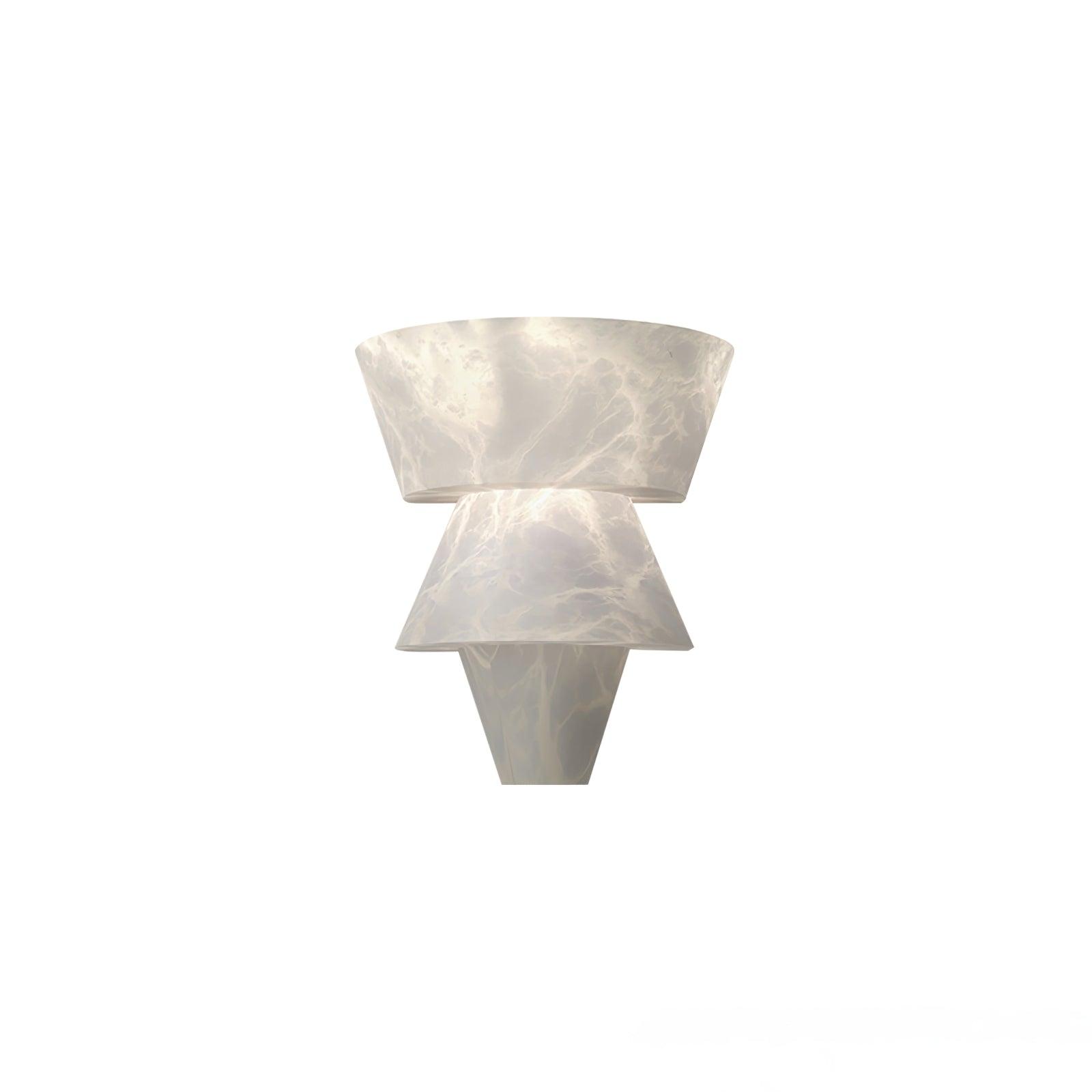 Vyloren Tiered Alabaster Wall Light