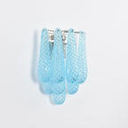 Aurora Wall Lamp Pink Teardrop Glass Floral Artistic