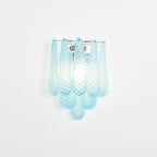 Aurora Wall Lamp Pink Teardrop Glass Floral Artistic