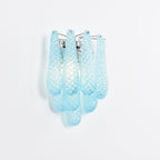 Aurora Wall Lamp Pink Teardrop Glass Floral Artistic