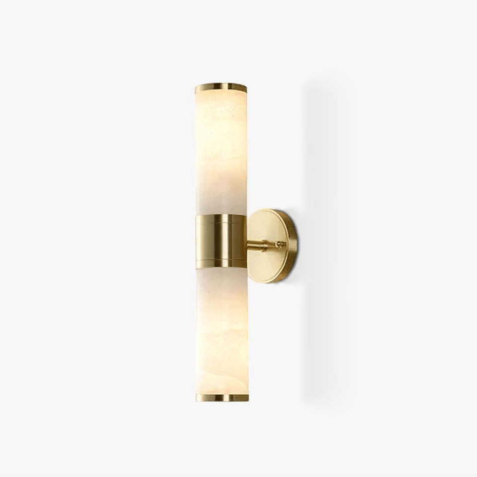 Kaia Minimalist Alabaster Wall Lamp