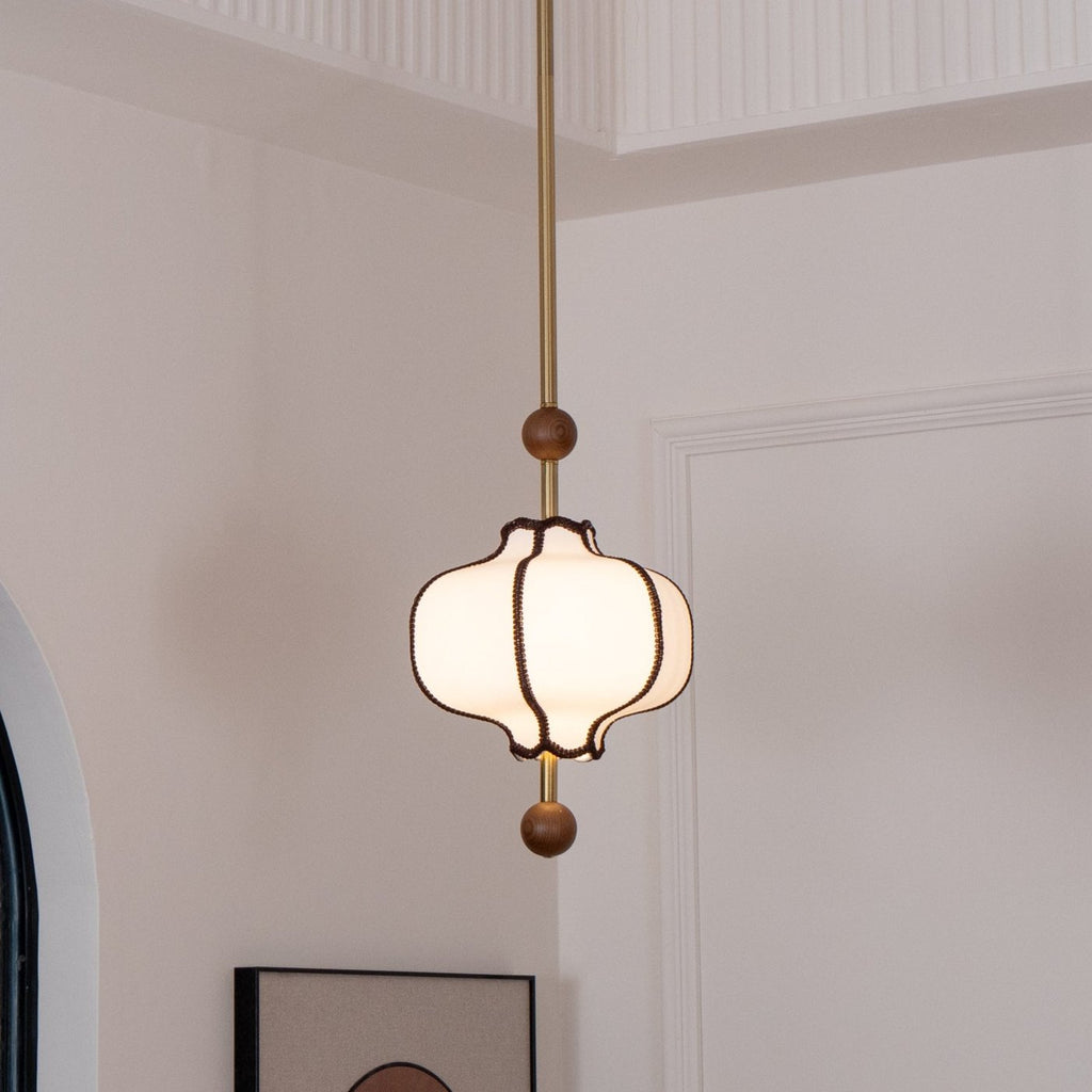 Aura Pendant Light Lantern Fabric