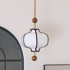 Aura Pendant Light Lantern Fabric