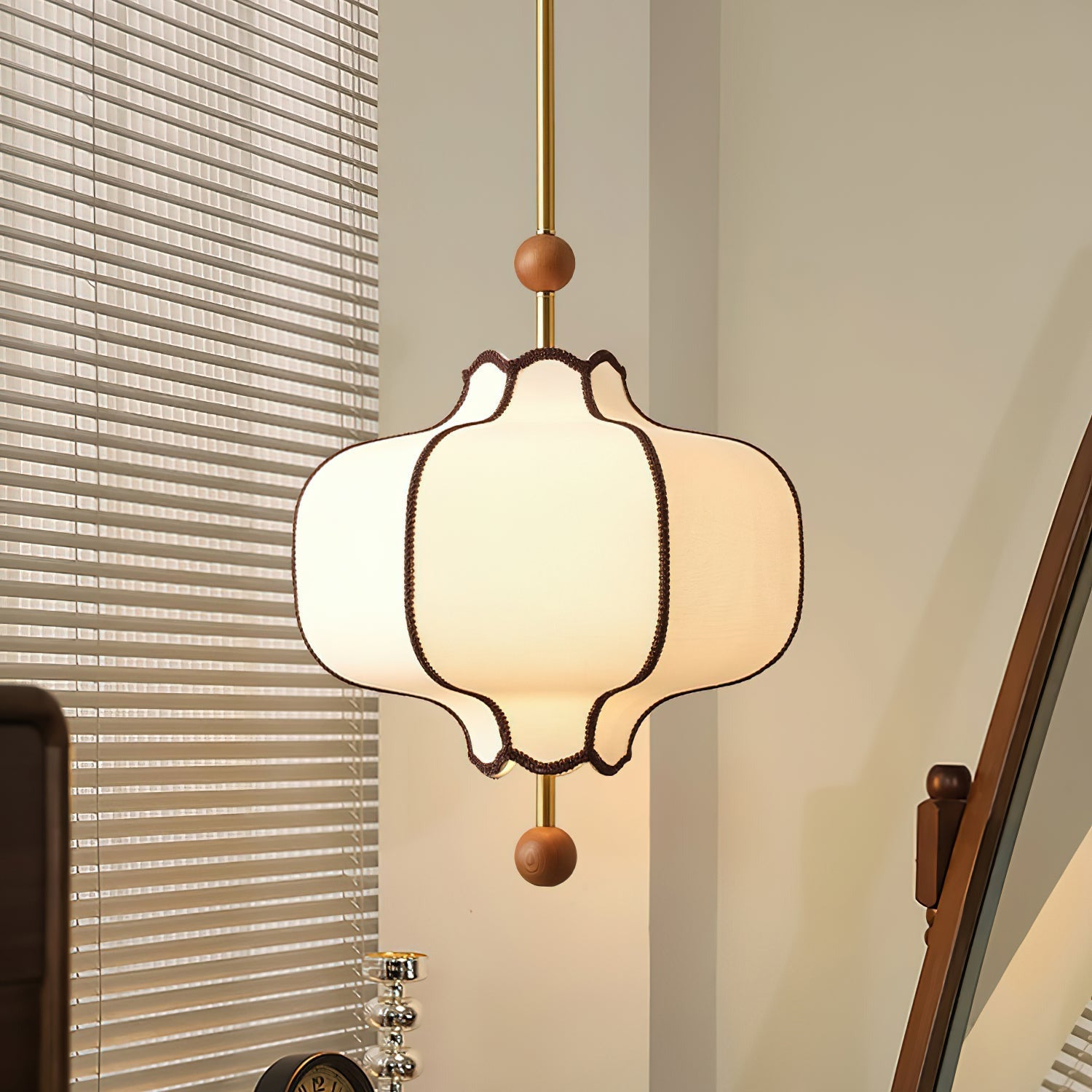 Aura Pendant Light Lantern Fabric