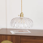 Limea Green Glass Flower Pendant Light