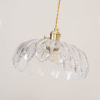 Limea Green Glass Flower Pendant Light