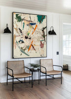 Abstract Expressionist Oil Painting Dynamic