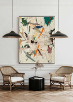 Abstract Expressionist Oil Painting Dynamic