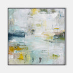 Soft Abstract Expressionist Painting Neutral