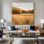 Forest Landscape Impressionist Oil Painting