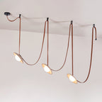 Ulsoryra Organic Travertine Pendant Light Cluster