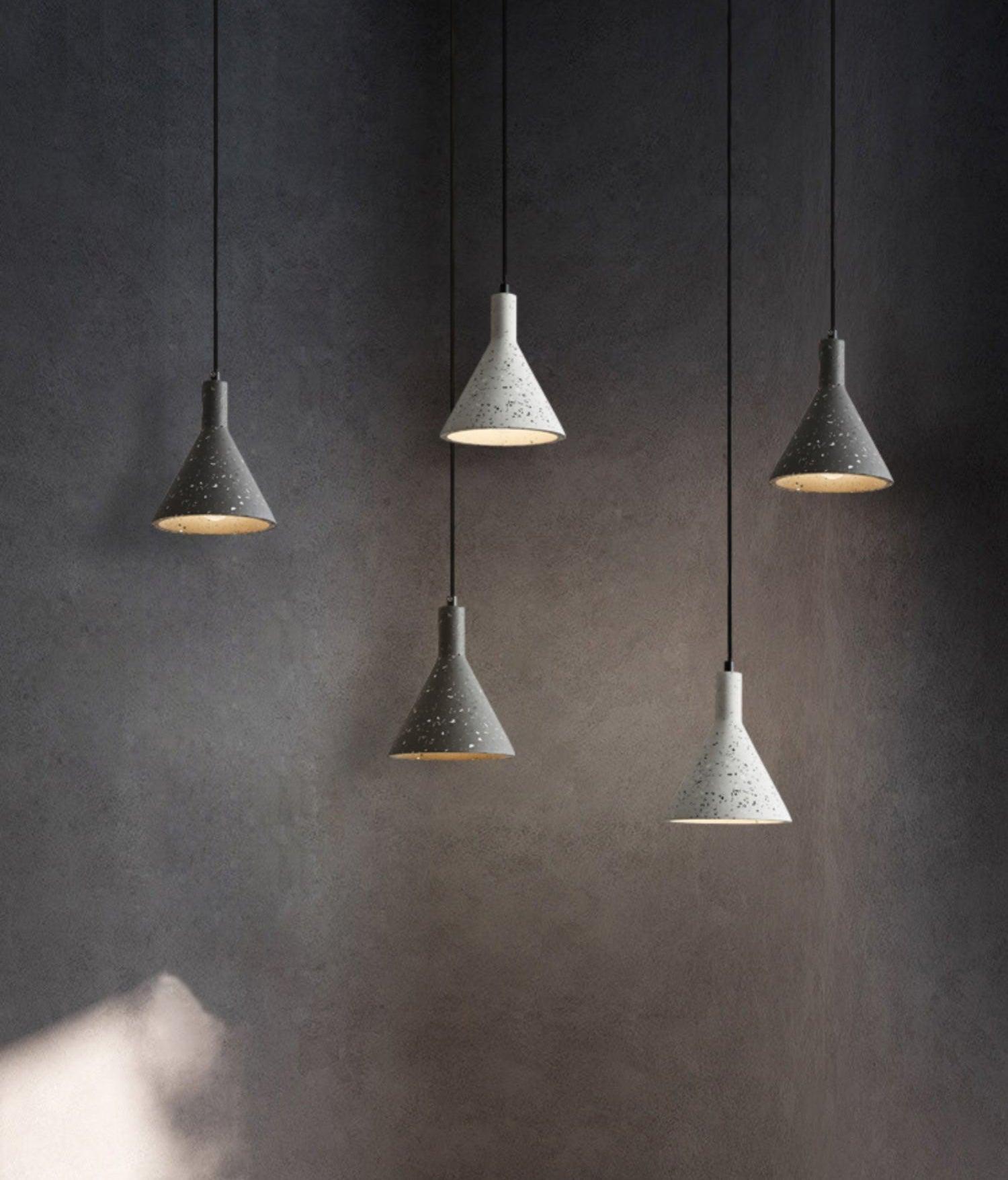 Aurshaor Minimalist Cement  Pendant Light