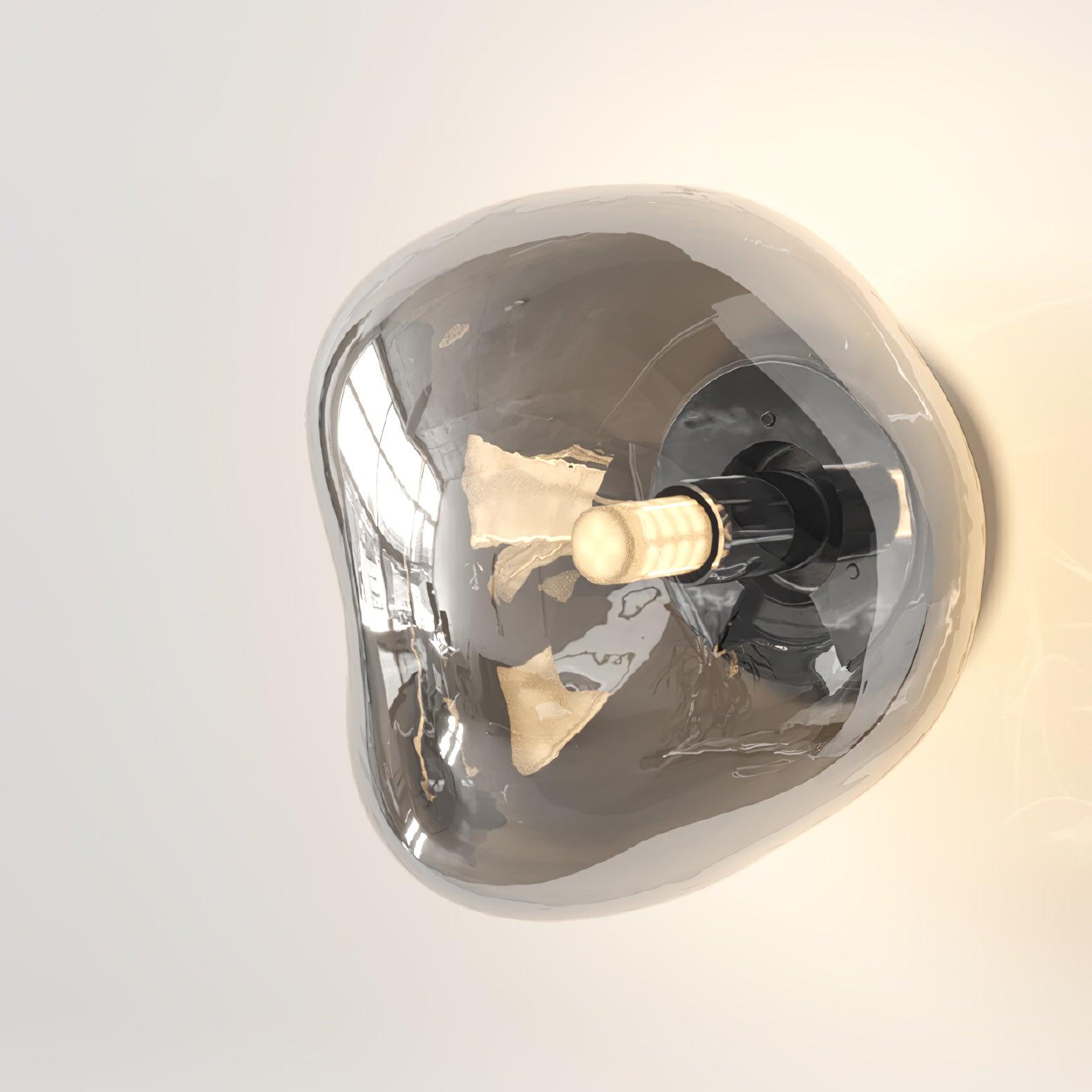 Auden Amber Glass Wall Lamp