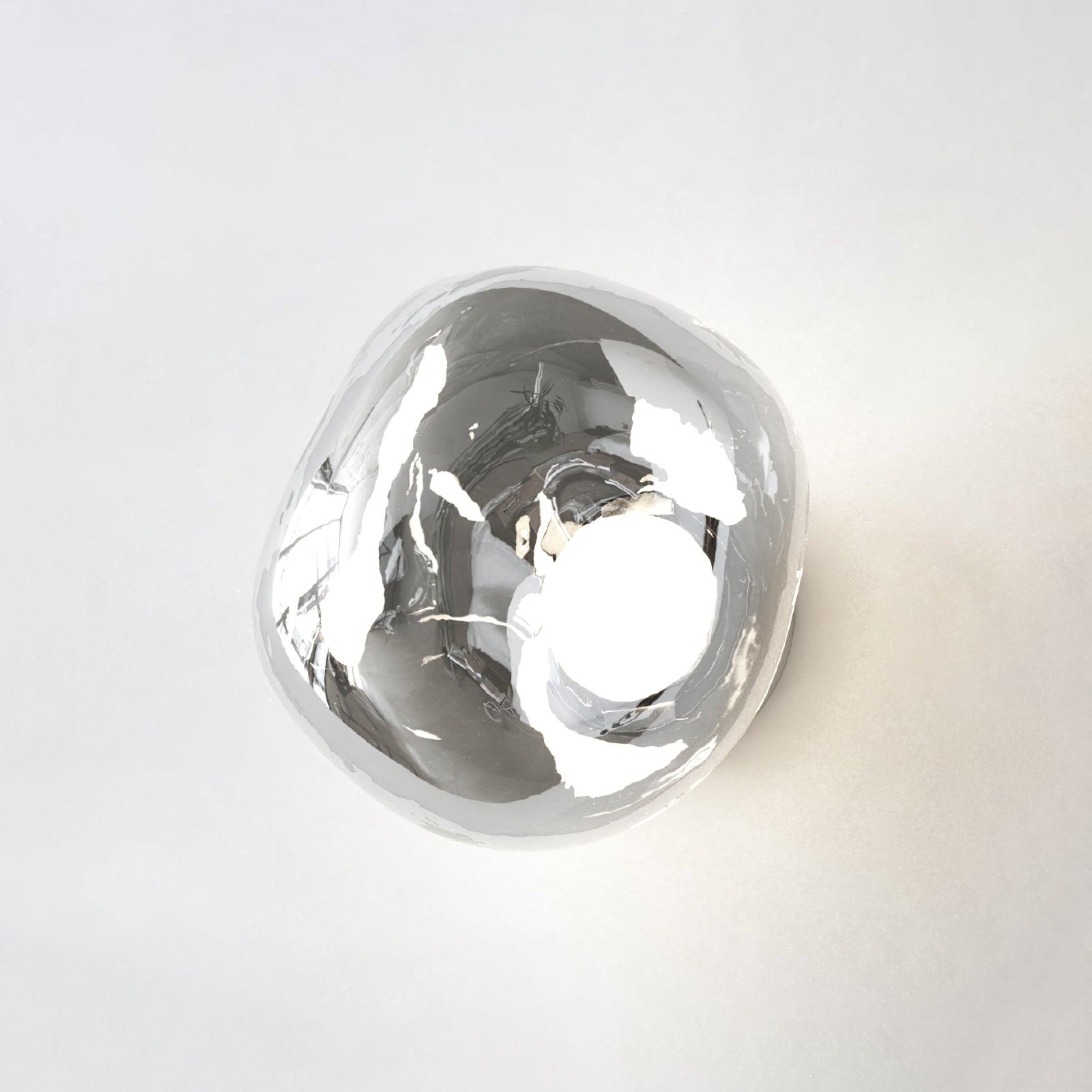 Auden Amber Glass Wall Lamp