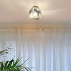 Auden Amber Glass Wall Lamp