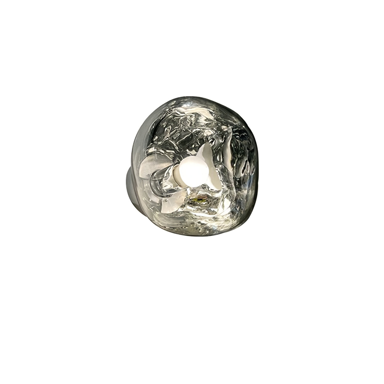 Auden Amber Glass Wall Lamp