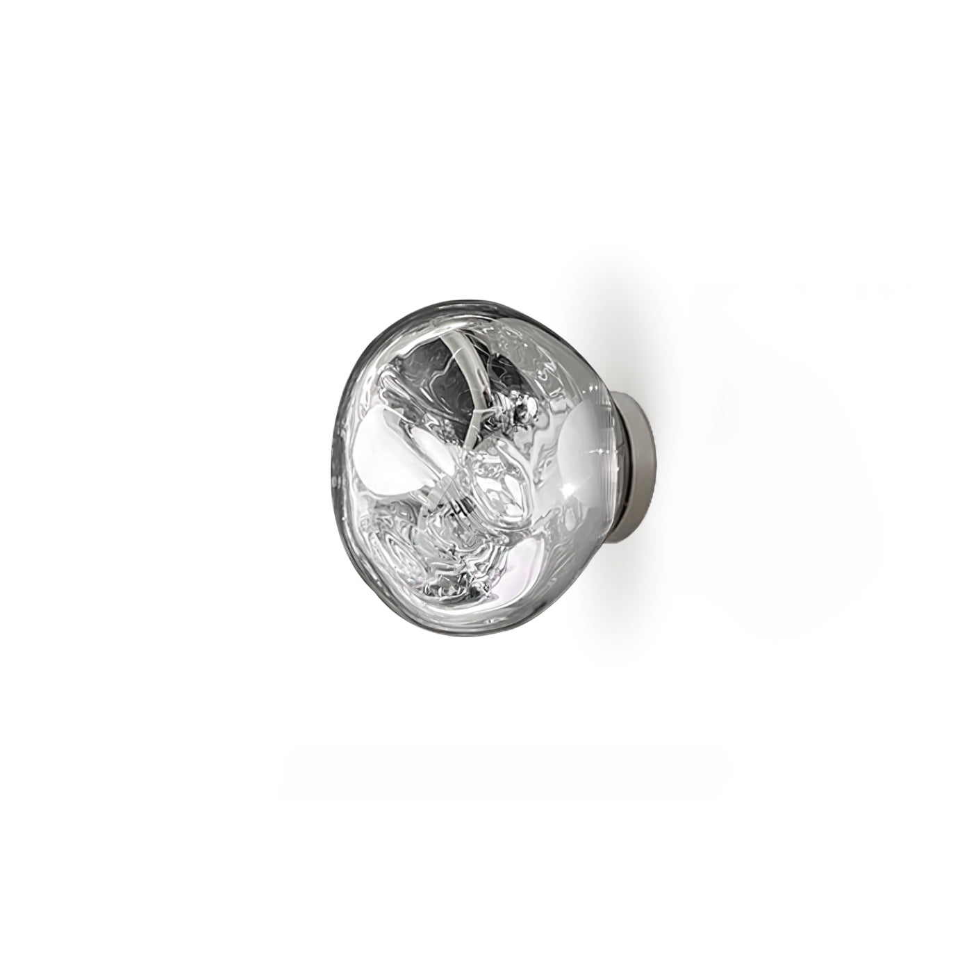 Auden Amber Glass Wall Lamp