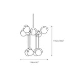 Uveta  Chandelier Muti-layer