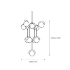 Uveta  Chandelier Muti-layer