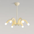 Fivelle Modern Cream Multi-Arm Chandelier