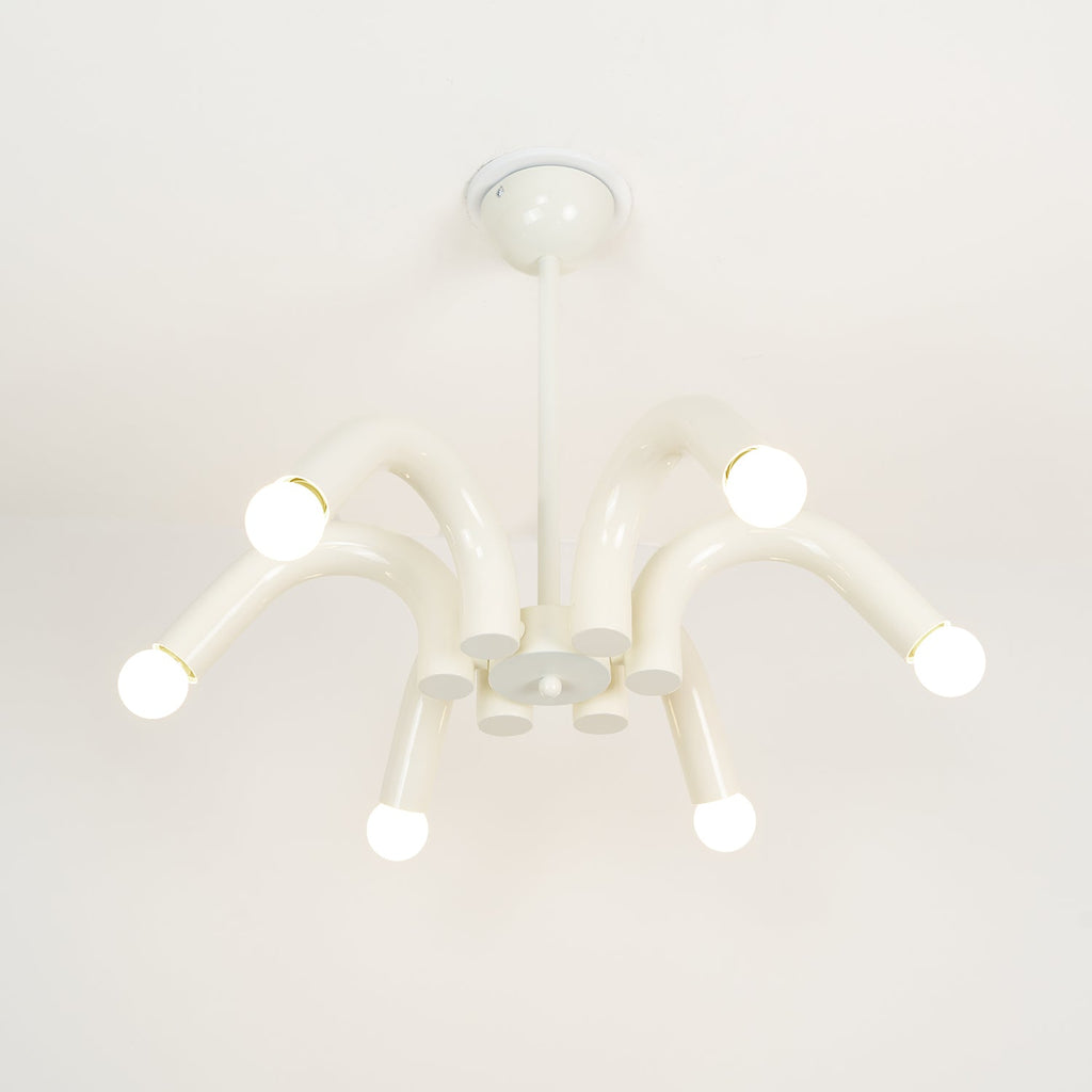 Fivelle Modern Cream Multi-Arm Chandelier