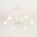 Fivelle Modern Cream Multi-Arm Chandelier