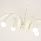 Fivelle Modern Cream Multi-Arm Chandelier