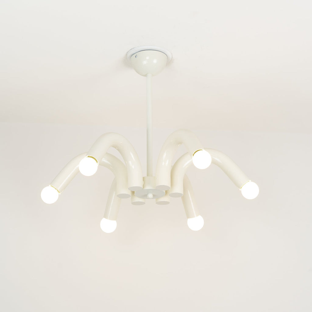 Fivelle Modern Cream Multi-Arm Chandelier
