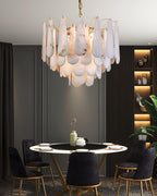 Ucararae Teardrop Alabaster Chandelier