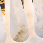 Ucararae Teardrop Alabaster Chandelier