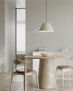 Pendant Lamp Modern Metal Shade in Green and White Minimalist
