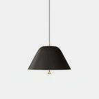 Pendant Lamp Modern Metal Shade in Green and White Minimalist