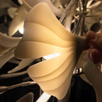 Olivia Ceramic Gingko Leaf Chandelier   Organic Curves