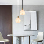 Ritta Pendant Light Flower-shaped  Alabaster