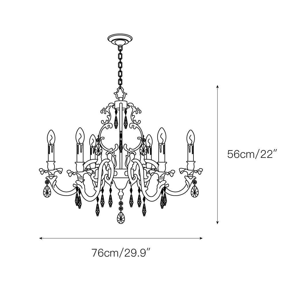 Felix Chandeliers Luxurious Crystal