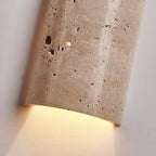 Olvenan Travertine Wall Light