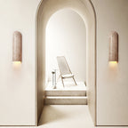 Olvenan Travertine Wall Light