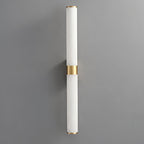Olmirira Wall Light Minimalist in Alabaster - Kingsley Beaumont
