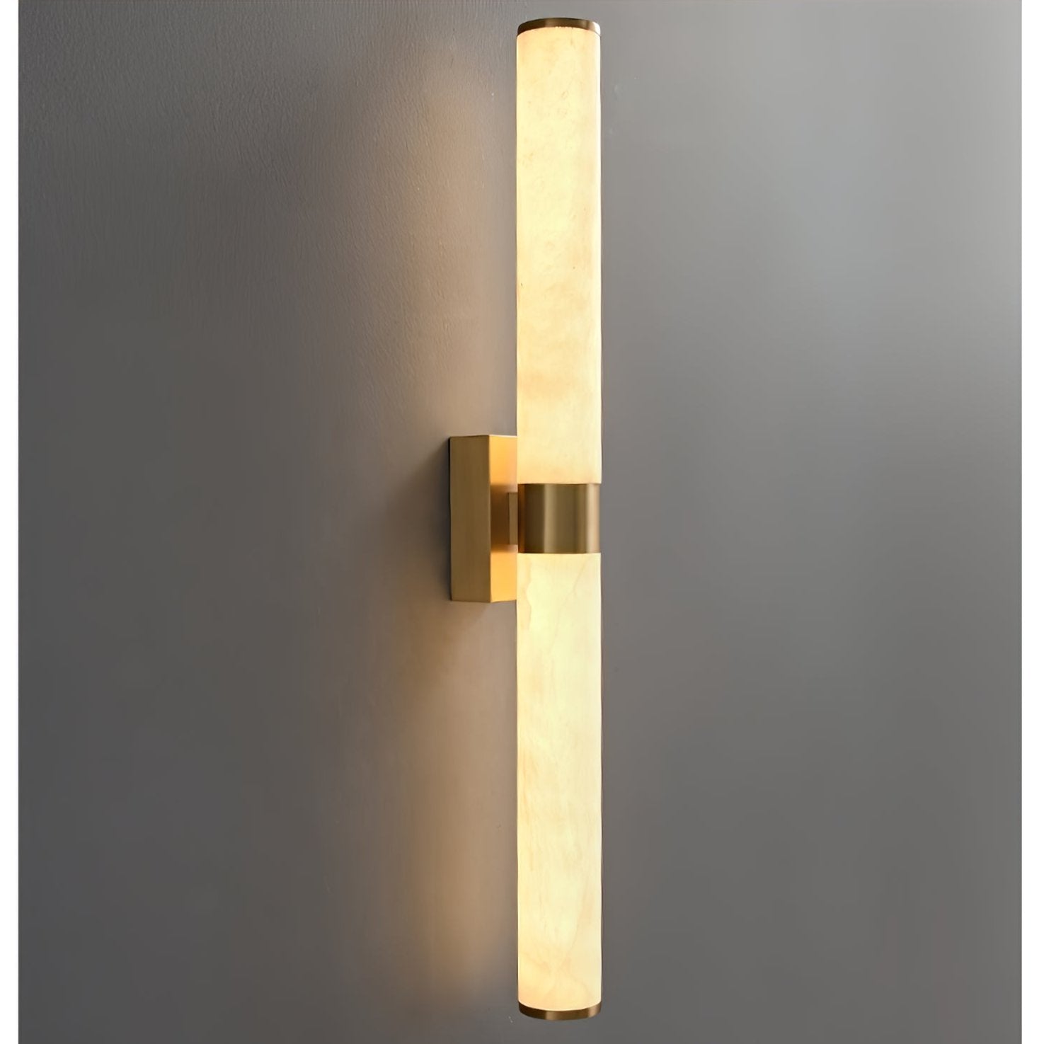 Olmirira Wall Light Minimalist in Alabaster - Kingsley Beaumont