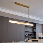 Ilraea Linear Alabaster Pendant Light