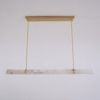 Ilraea Linear Alabaster Pendant Light