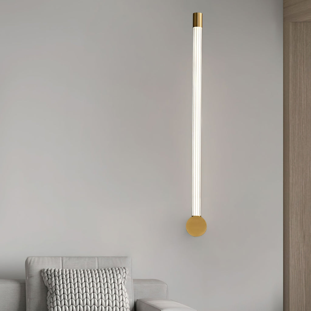 Vexy Linear LED Wall Light Gold