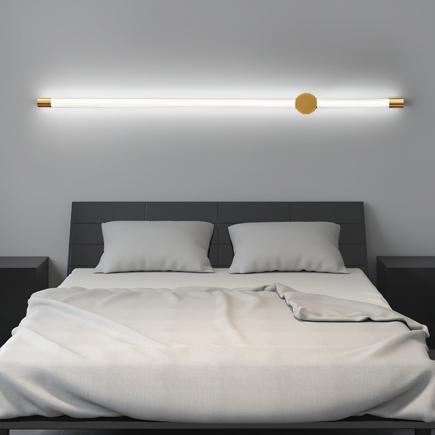 Vexy Linear LED Wall Light Gold