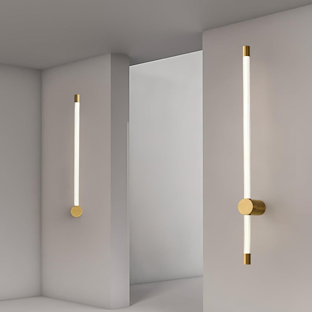 Vexy Linear LED Wall Light Gold
