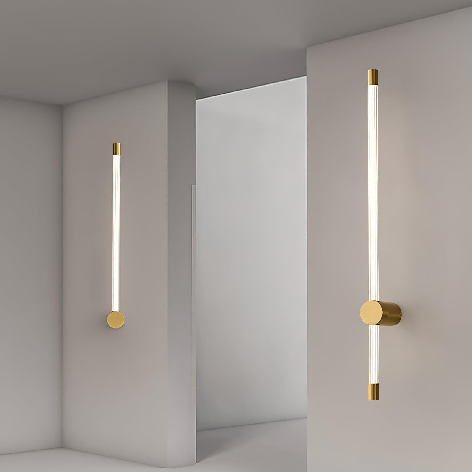 Vexy Linear LED Wall Light Gold