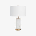 Zosilis Cylindrical Alabaster Table Lamp