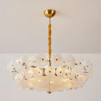 Ventilo Amber Glass Chandelier