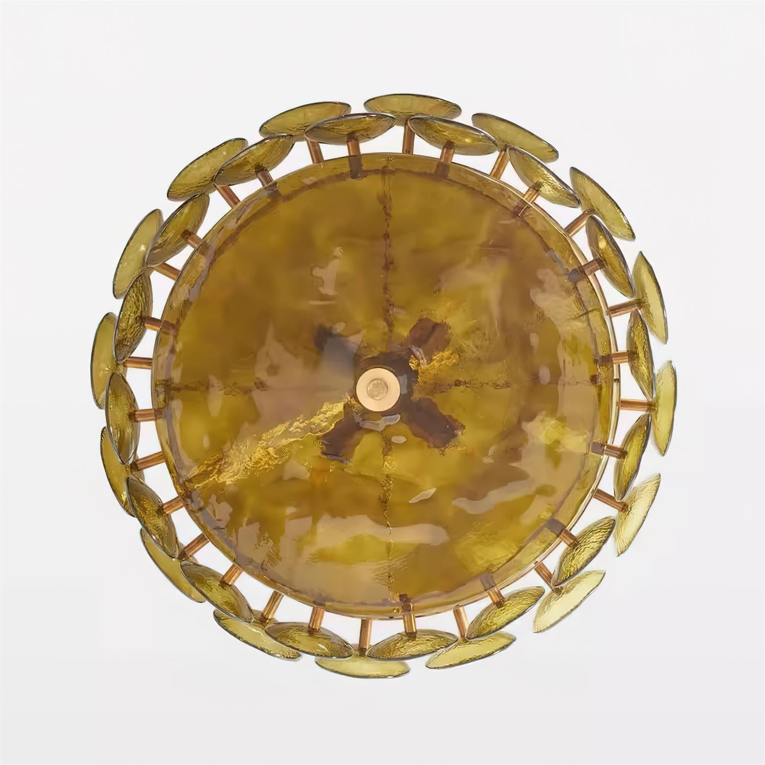 Ventilo Amber Glass Chandelier - product image 4