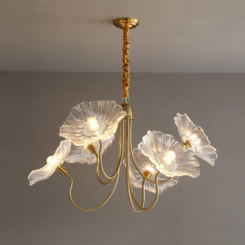 Calia Glass Chandelier