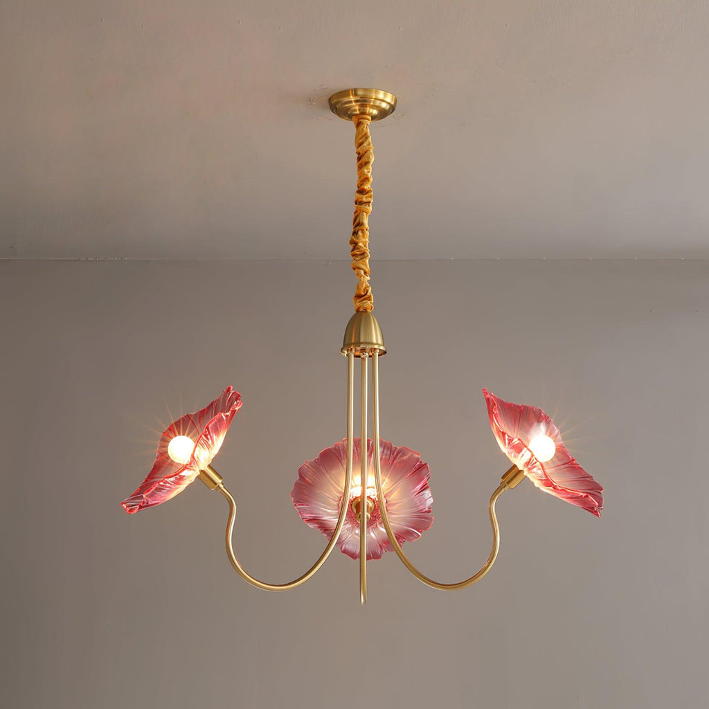 Calia Glass Chandelier
